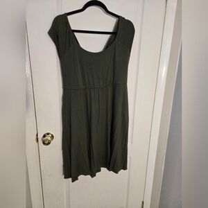 Torrid Olive Mini Dress